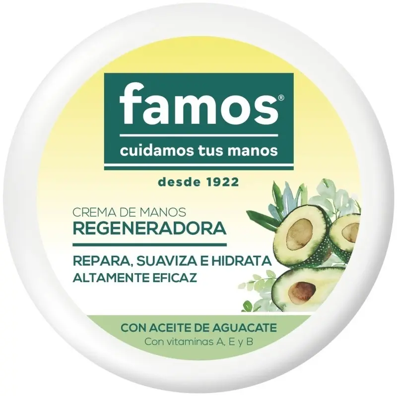 Famos Crema de Manos Regeneradora 250 ml