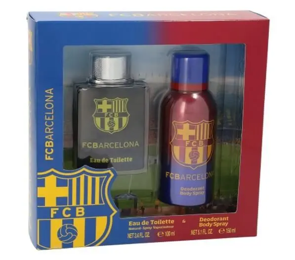 FC Barcelona Set Eau de Toilette y Body Spray – Estilo y Pasión Blaugrana