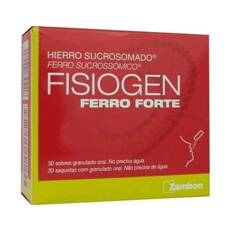FISIOGEN FERRO FORTE 30 SOBRES
