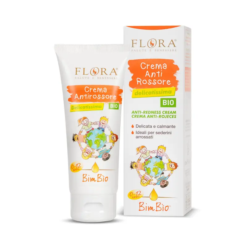 Flora Crema de Pañal Antiirritación para Bebés 100 ml