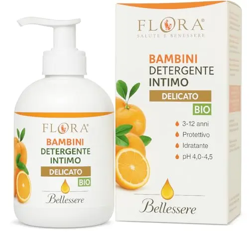 Flora Gel Íntimo Bio Niñas 3-12 Años - Protector e Hidratante 250ml