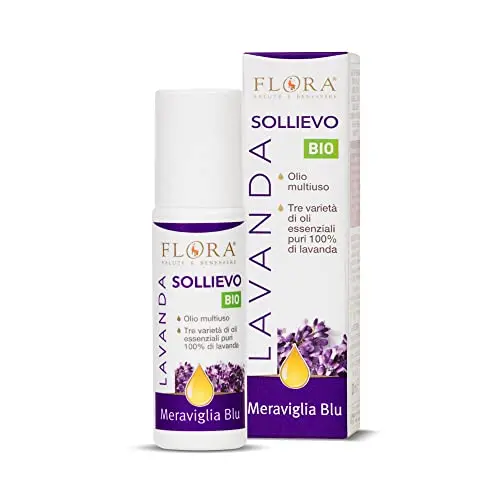 Flora Maravilla Azul Calmante de la Piel 20 ml - Aceite Natural con Lavanda