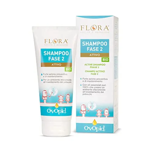 Flora Ovopid Champú Antipiojos Fase 2 200ml Bio - Aceites Naturales