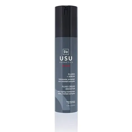 Fluido + Sérum para Hombre 50 ml - Hidratación y Revitalización con Ácido Hialurónico