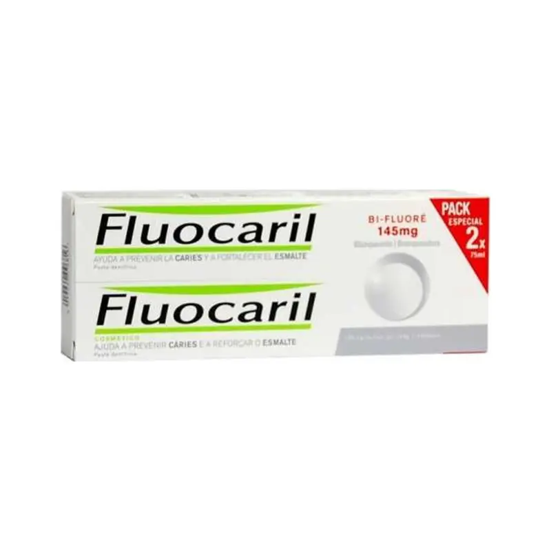FLUOCARIL BI-FLUORE 145 MG BLANQUEANTE  2 ENVASES 75 ML