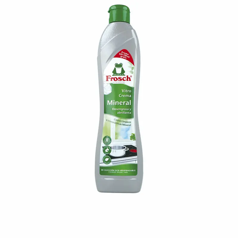 Frosch Crema Mineral para Vitrocerámicas Ecológica 450 ml