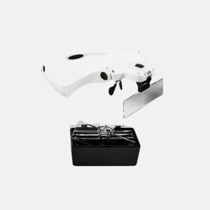 Gafas con 5 lentes y luz led
