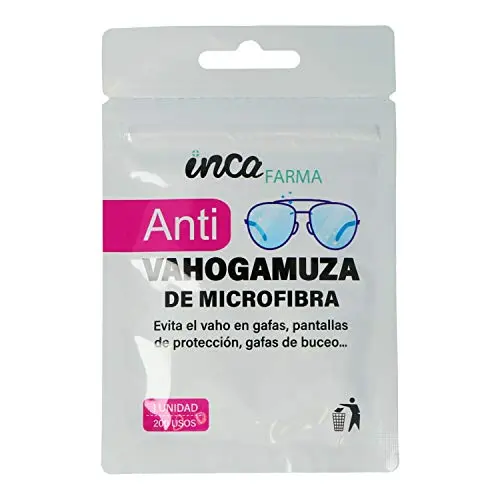 Gamuza Antivaho FARMA de Microfibra - Limpieza Efectiva para Gafas