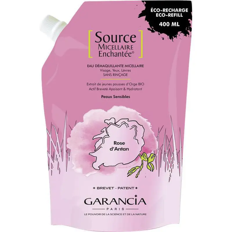 Garancia eau micellaire rose 400ml