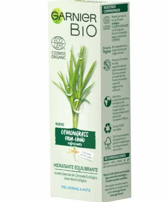 Garnier Crema Hidratante Bio Piel Normal Lemograss 50 ml