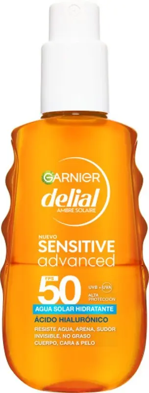 Garnier Delial Sensitive Advanced Agua Solar Hidratante 150 ml