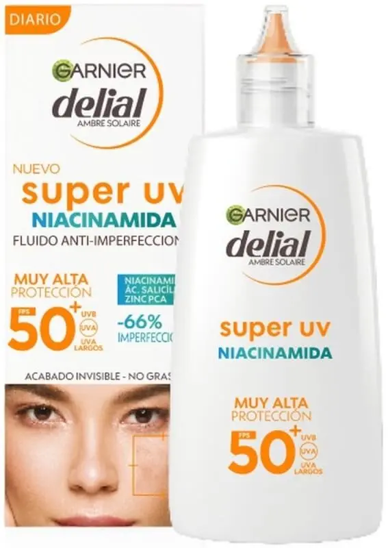Garnier Delial Super UV Niacinamida FPS50 40Ml