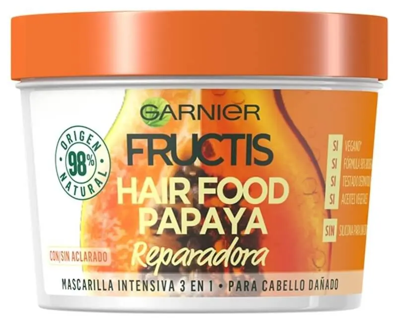 Garnier Fructis Hair Food Papaya Reparadora 390 ml