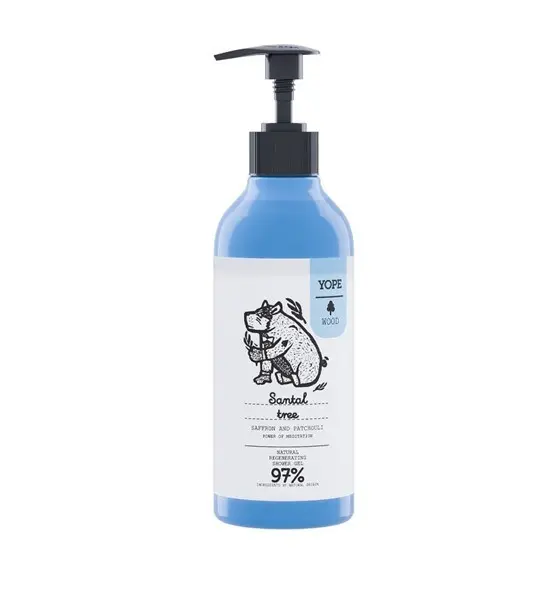 Gel de ducha natural - Sándalo - YOPE