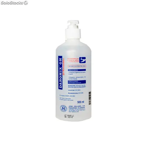 Gel hidroalcohólico Daromix 500 ml