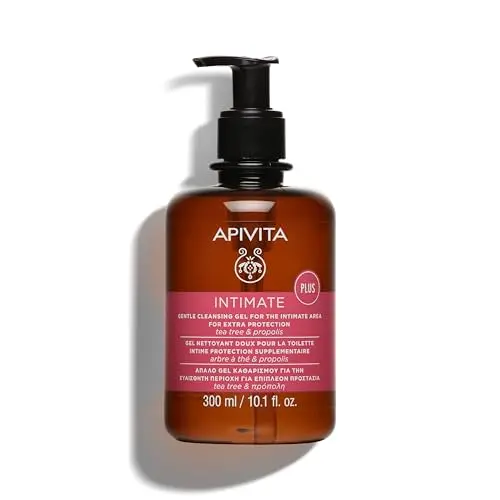 Gel Limpiador Suave Apivita para Zona Íntima - 300 ml