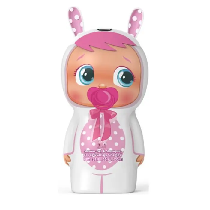 Gel y Champú Cry Babies Cartoon 2 en 1 - 400 ml