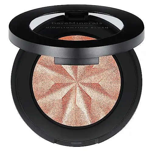GEN NUDE Highlighting Blush Peach Glow - Polvo Iluminador bareMinerals 3,8g