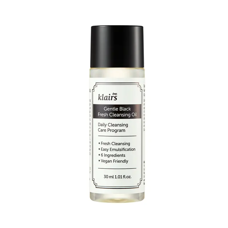 GENTLE BLACK FRESH CLEANSING OIL