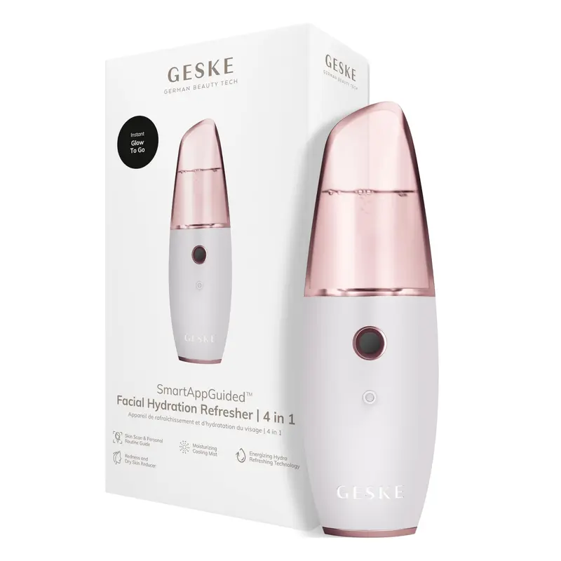 GESKE SmartAppGuided Facial Hydration Refresher - Vaporizador Facial 4 en 1