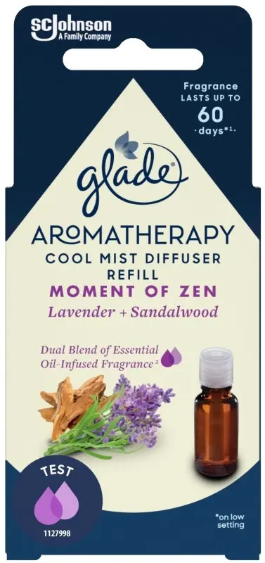 Glade Aromatherapy Diffuser Moment of Zen Lavander + Sandalwood