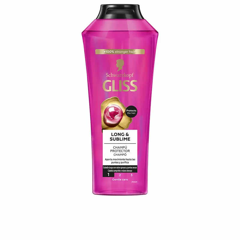 Gliss Long & Sublime Champú 400 ml - Cabello Largo