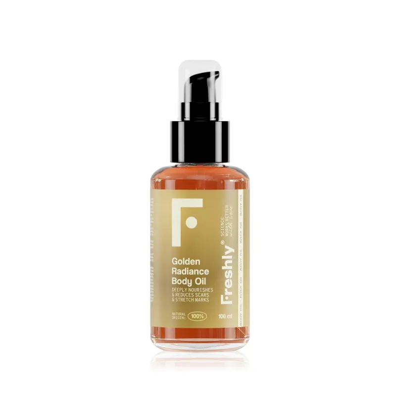 Golden Radiance Body Oil 100ml Freshly Cosmetics