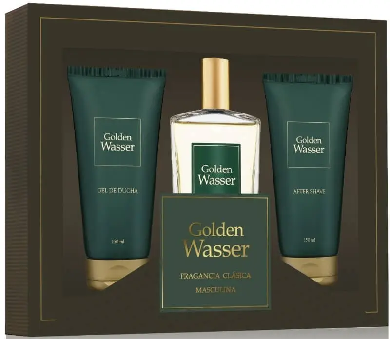 Golden Wasser Estuche Hombre 150+Gel+After Shave