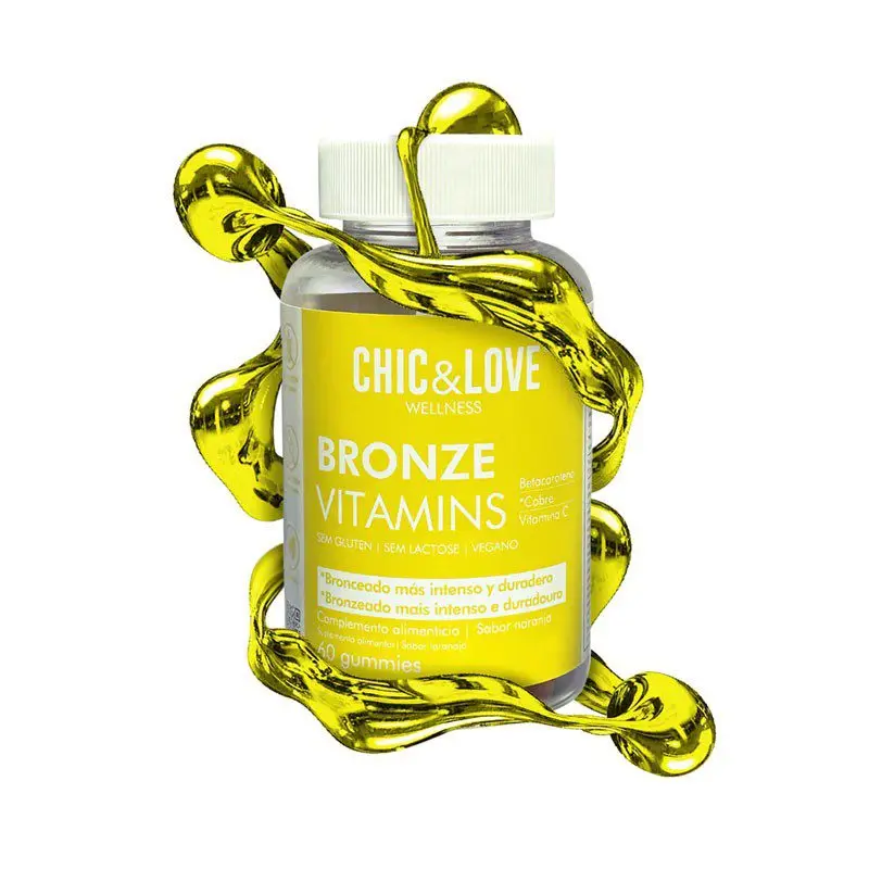 Gominolas Bronze, Chic & Love. 60 gummies.