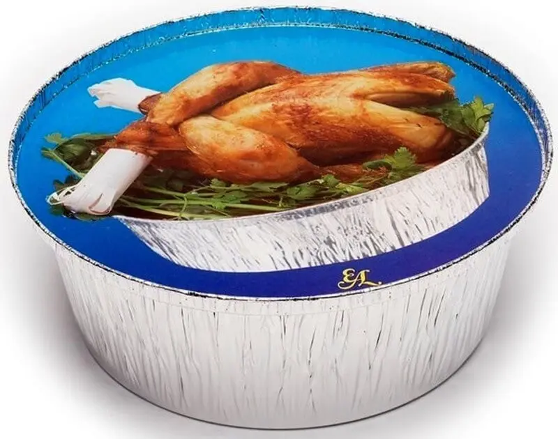 Grandi Envase Aluminio Pollo + Tap 25 GDE