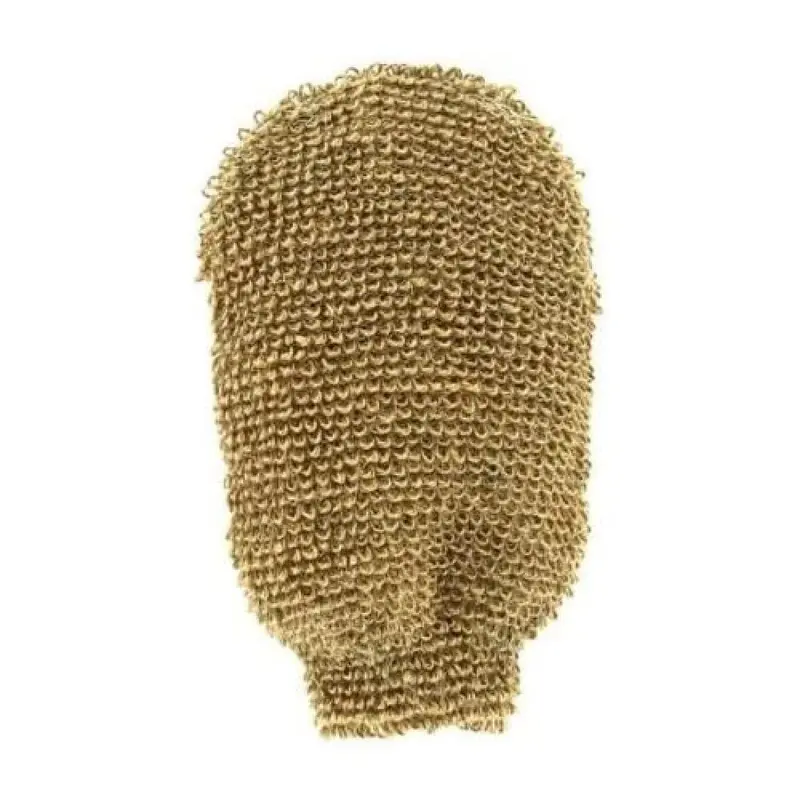 Guante de Lino Grueso Dr. Hauschka - Exfoliante Natural Hecho a Mano