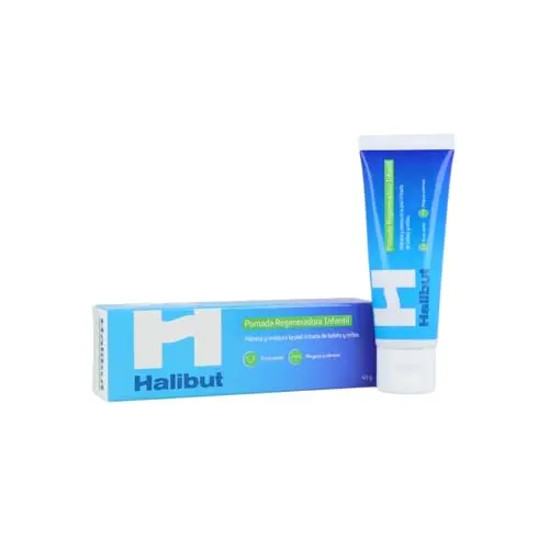Halibut Pomada Regeneradora Infantil 45g - Protección y Cicatrización