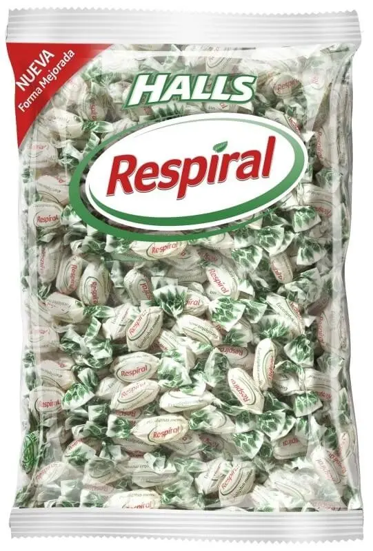 Halls Respiral Eucalipto Mentol 1 Kg