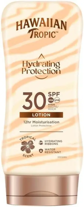 Hawaiian Tropic Hydrating Protection Loción Solar SPF 30 180 ml