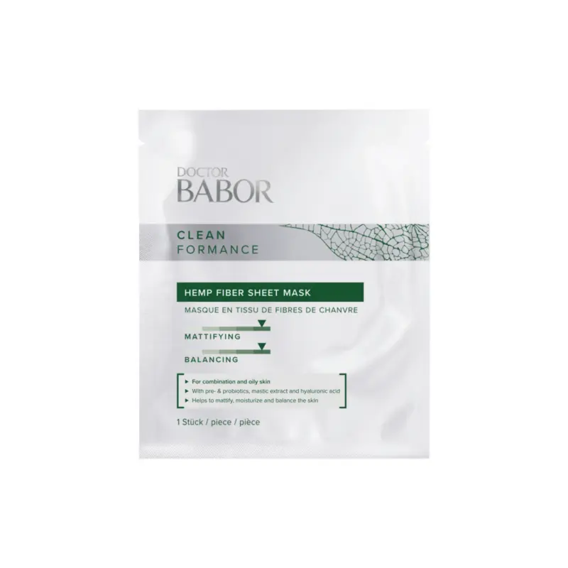 Hemp Fiber Sheet Mask Babor