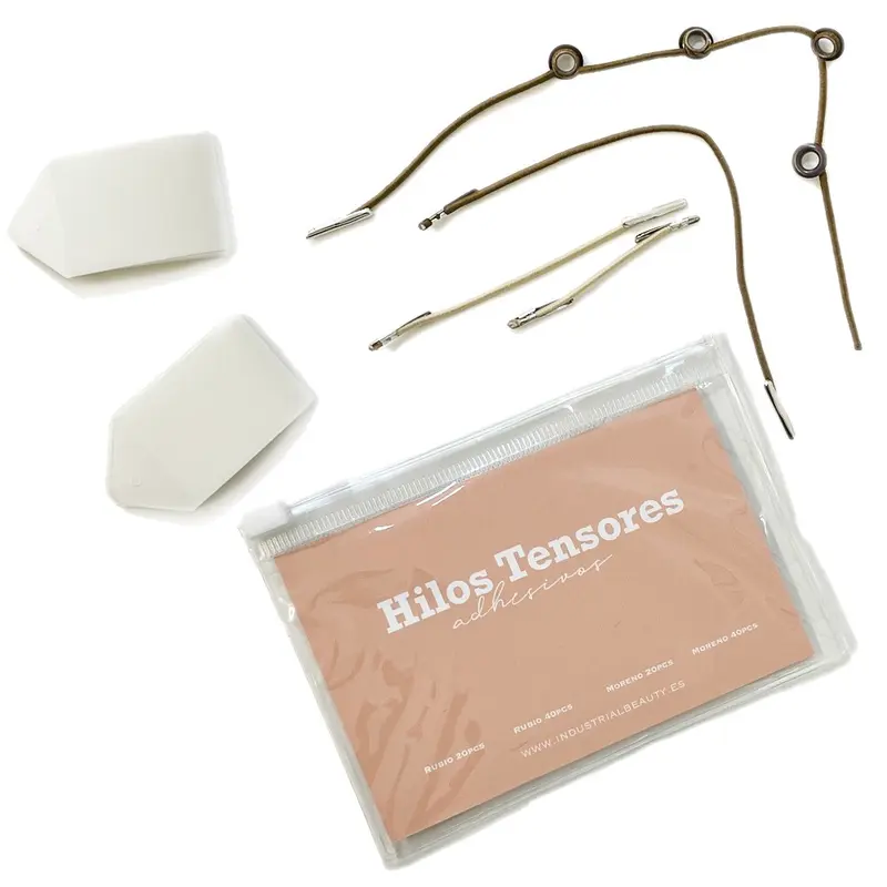 Hilos Tensores Adhesivos, Moreno 40pcs - Industrial Beauty