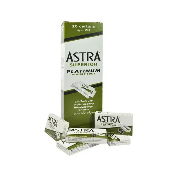 Hoja- Cuchilla Afeitar Astra Superior Platinum 100 Uds.
