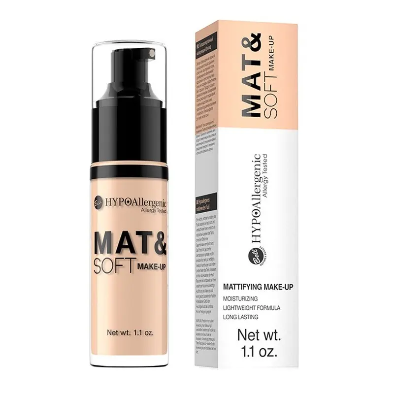 HYPO Base de maquillaje matificante hipoalergénica Mat&Soft