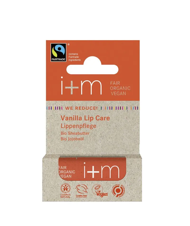 I+M We Reduce Bálsamo Labial Vainilla - Cuidado Natural Ecológico 5g