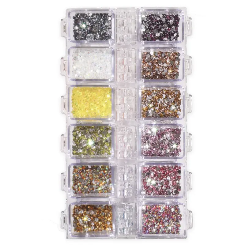 IB GLITTER - PALETA CRISTALES NATURAL 12 TONOS
