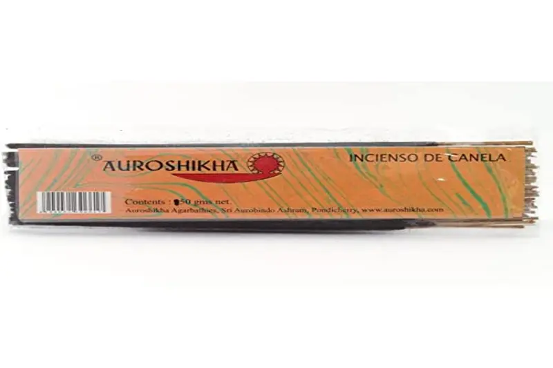 Incienso Auroshikha Canela 50 G - 60 Varillas Aroma Puro