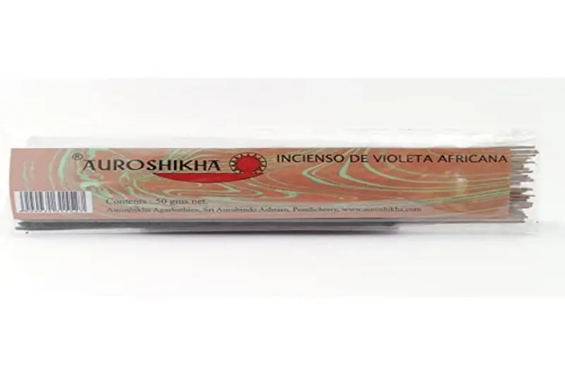 Incienso Auroshikha Violeta Africana 50g - 50-60 Varillas