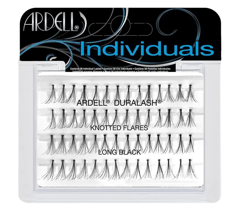 Individual Black Long - Pestañas en grupo con nudo - Ardell