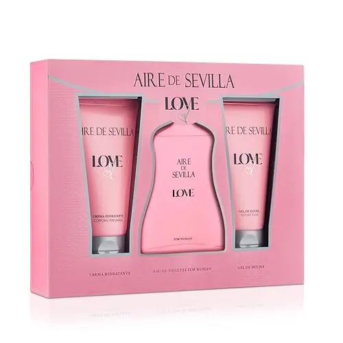 Instituto Español Aire de Sevilla Love - Estuche 3 Piezas
