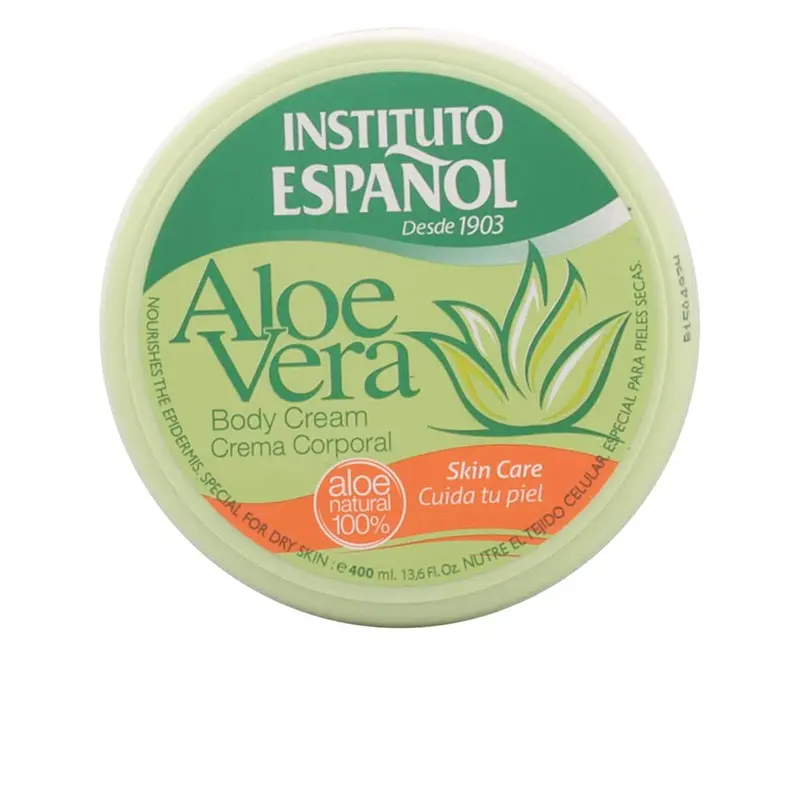 Instituto Español Crema Corporal Hidratante Aloe Vera 400ml