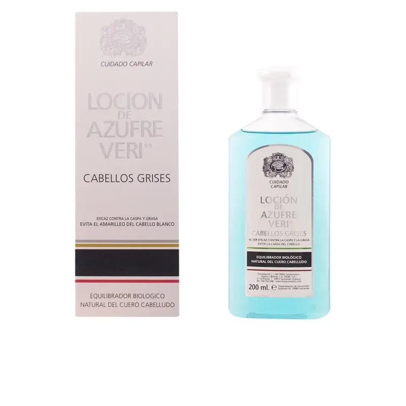 INTEA Loción Equilibrante Azufre Veri para Cabello Gris 200 ml