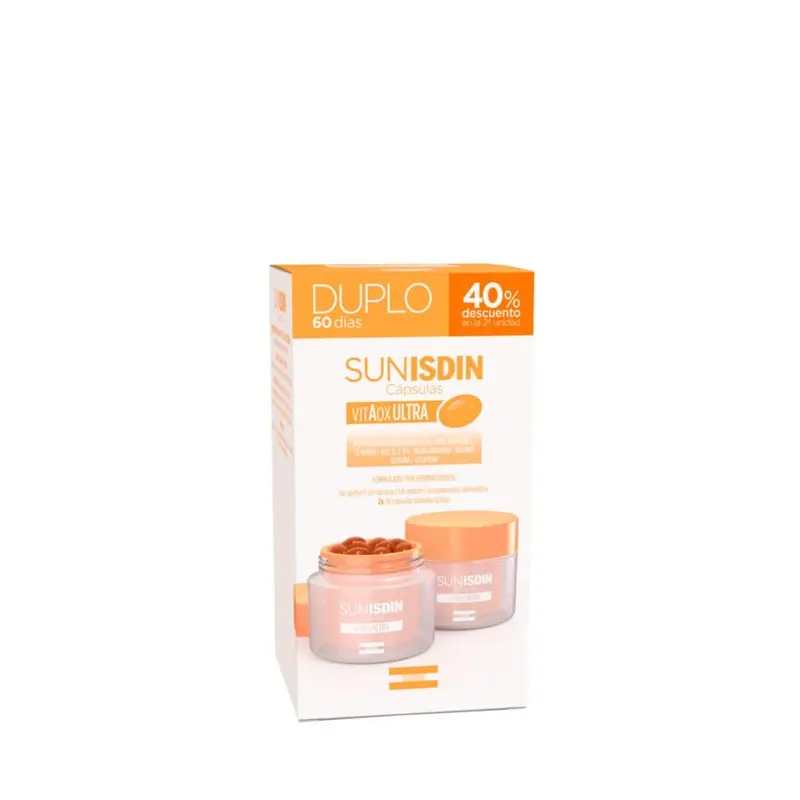 ISDIN SUN Cápsulas - Complemento Alimenticio Protección Solar 60 Caps