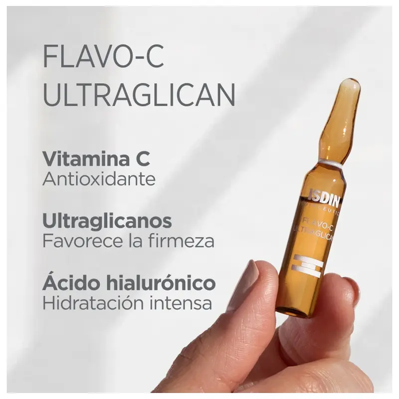 ISDINCEUTICS FLAVO-C ULTRAGLICAN 30 AMPOLLAS 2 ML