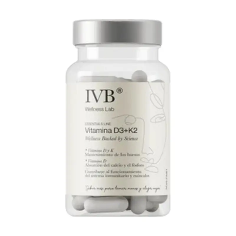 IVB VITAMINA D3+K2 60 CAP