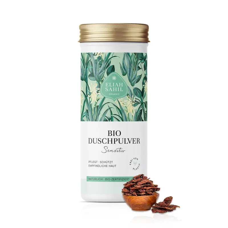 Jabón de Ducha en Polvo Eliah Sahil para Pieles Sensibles - 90 gr
